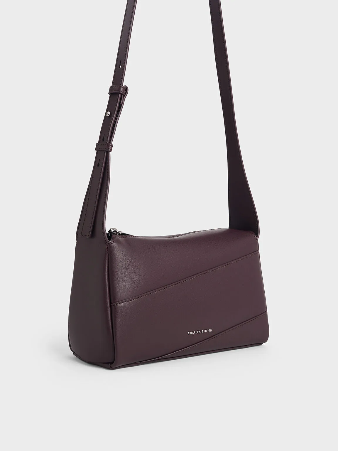 Trin Shoulder Bag - Plum