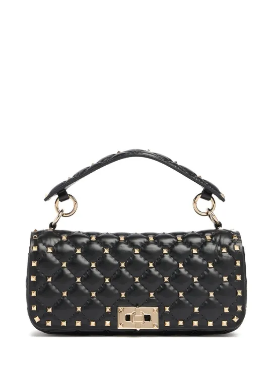 Valentino Garavani   Rockstud Spike leather shoulder bag 