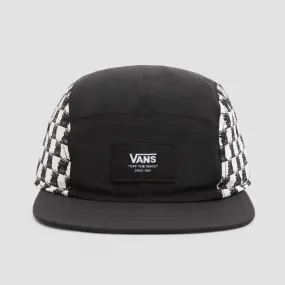 Vans DIY Checkerboard Curved Bill Cap Black