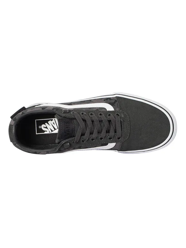 Vans Ward Vansguard Suede Trainers - Camo Charcoal