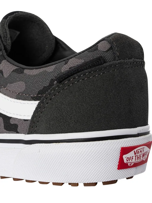 Vans Ward Vansguard Suede Trainers - Camo Charcoal