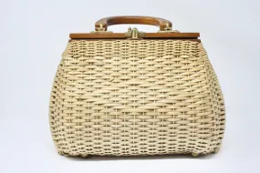 Vintage 60's Basket Bag