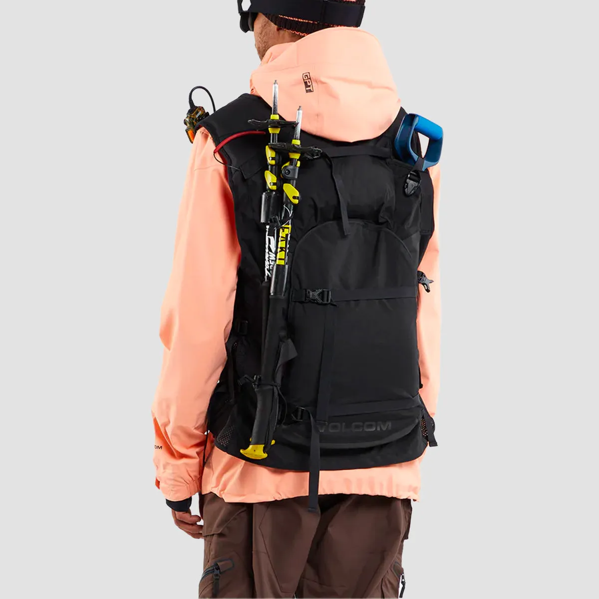 Volcom Iguchi Slack Snow Vest Black