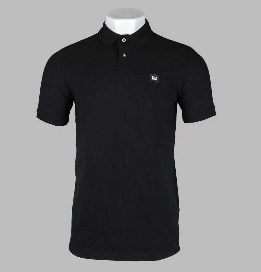 Weekend Offender Caneiros Polo Shirt Black