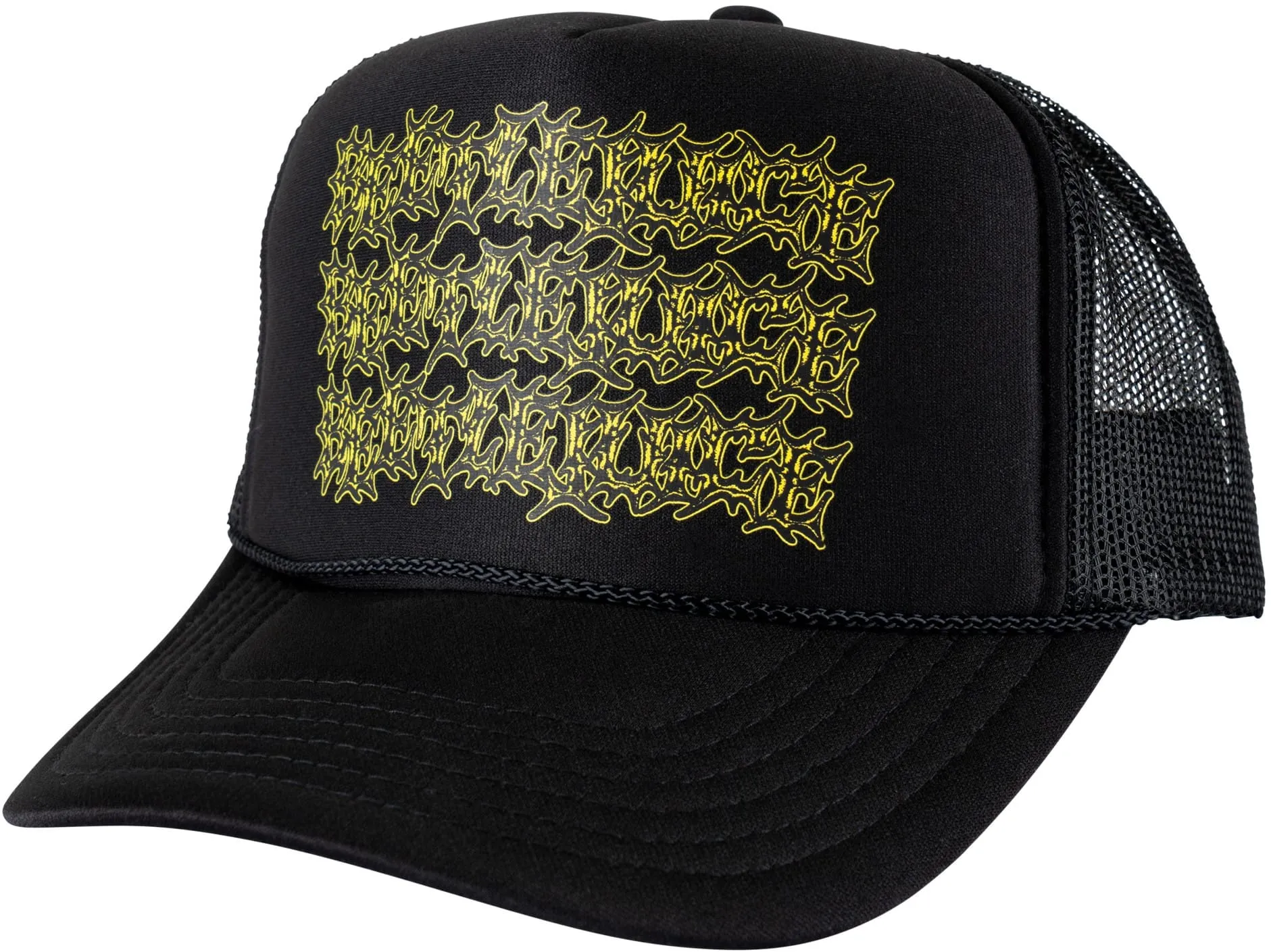 Welcome Beetlejuice Three Times Trucker Hat