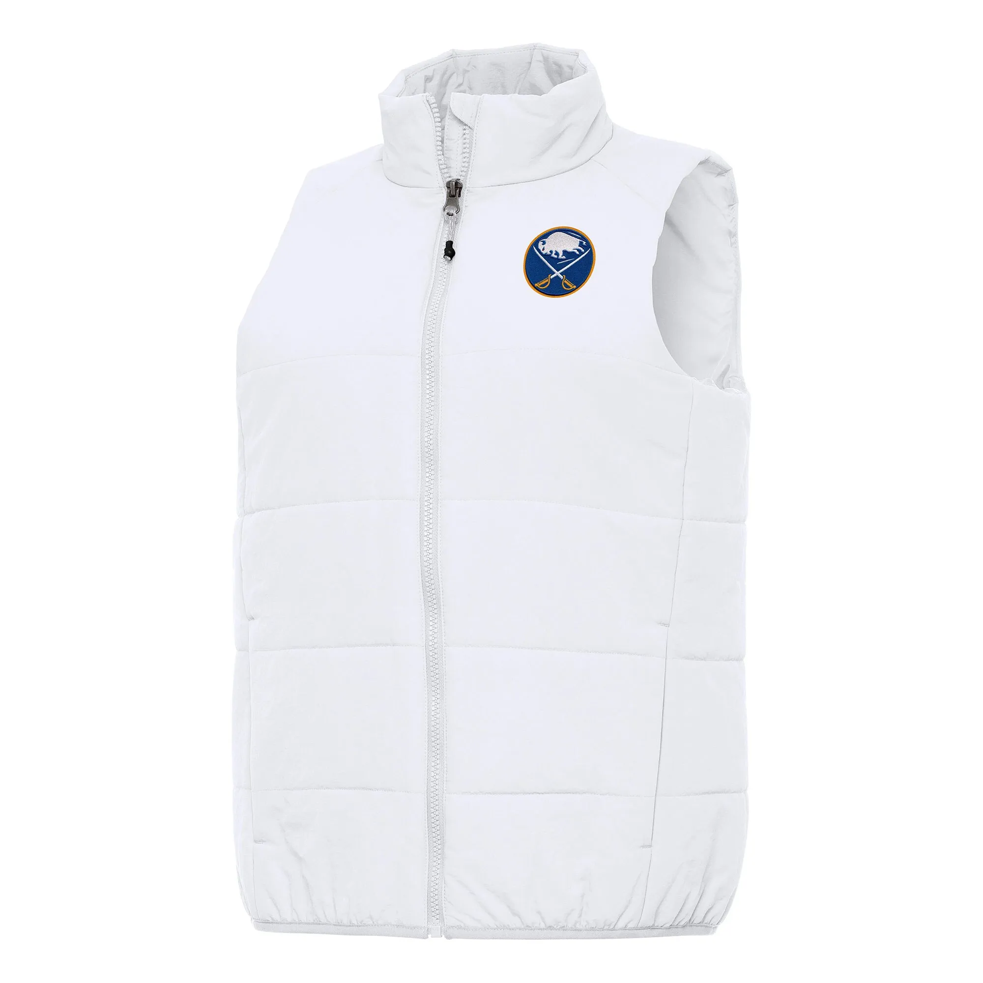 Women's Buffalo Sabres Antigua White Experience Full-Zip Vest