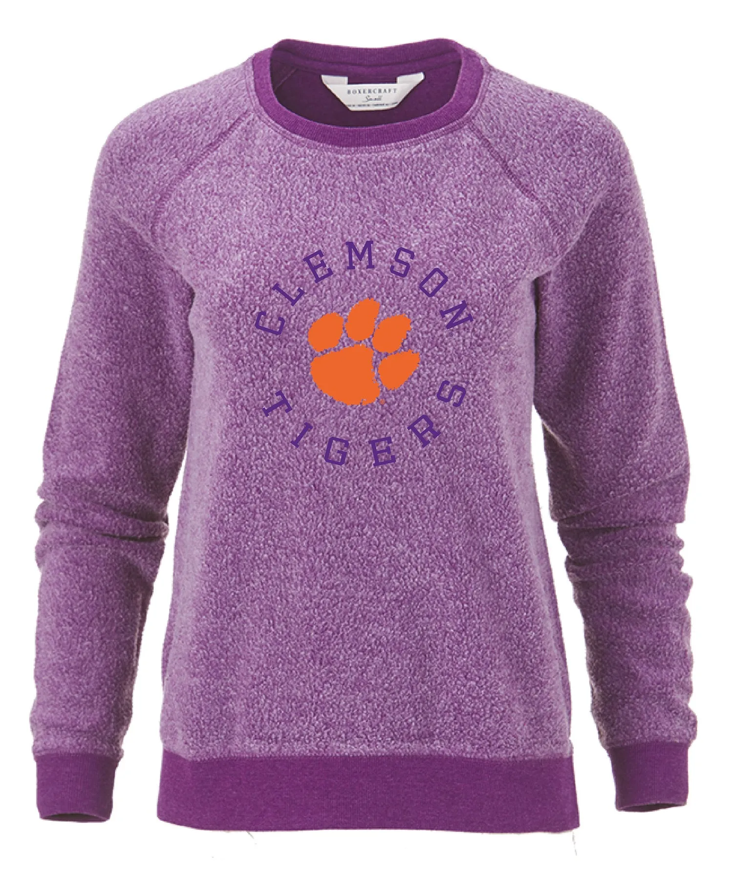 Women's Clemson University Fleece Out Crew