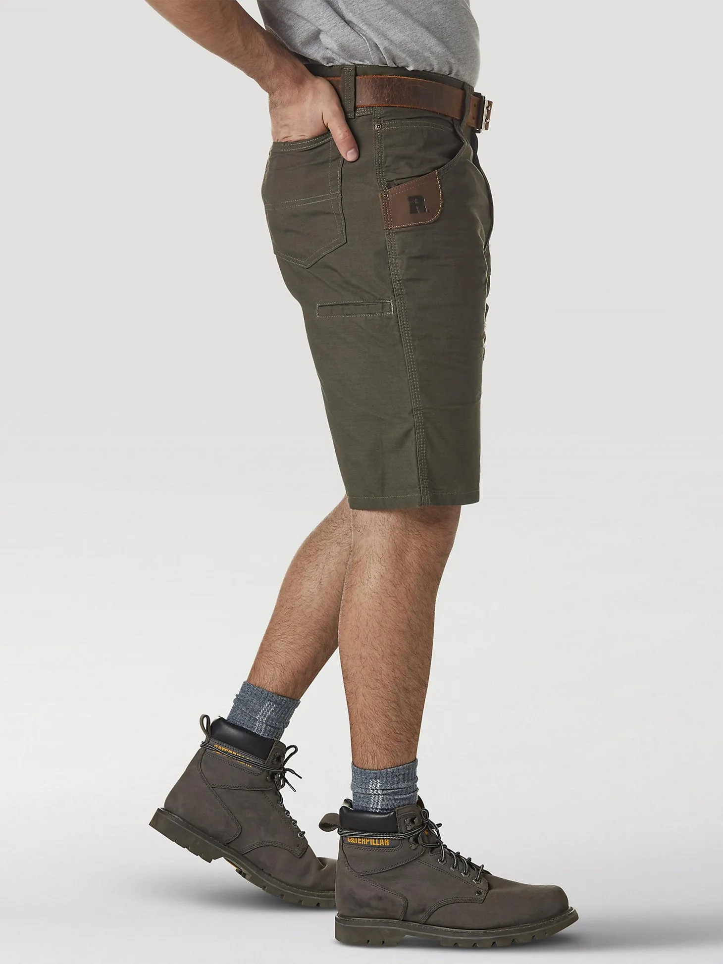 WRANGLER RIGGS WORKWEAR TECHNICIAN SHORT - Loden - 3W345LD