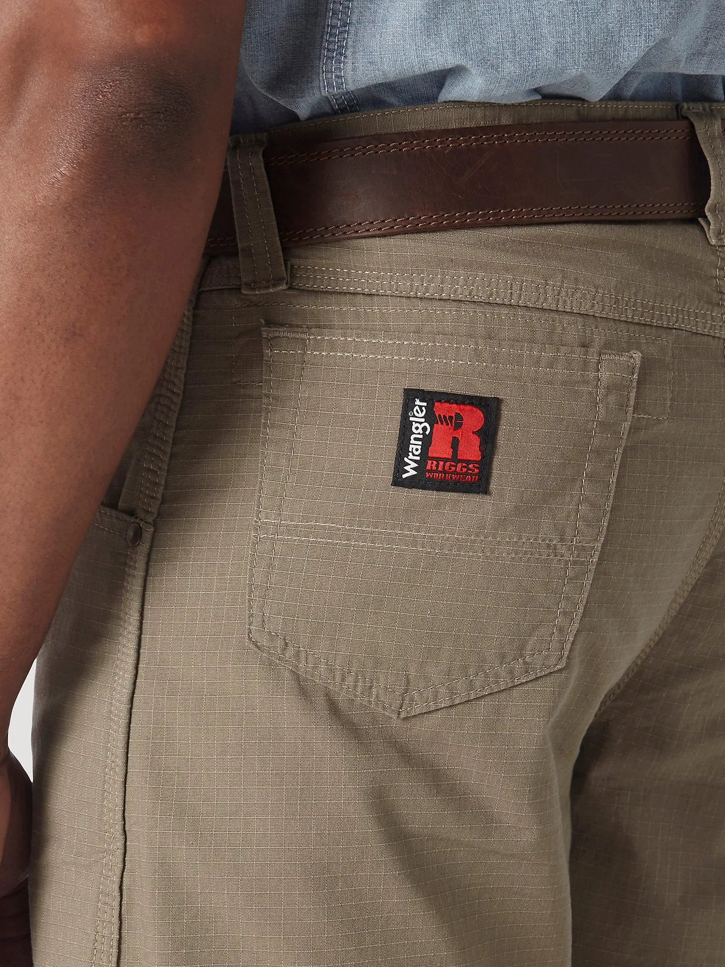 WRANGLER RIGGS WORKWEAR TECHNICIAN SHORTS - Dark Khaki - 3W345DK