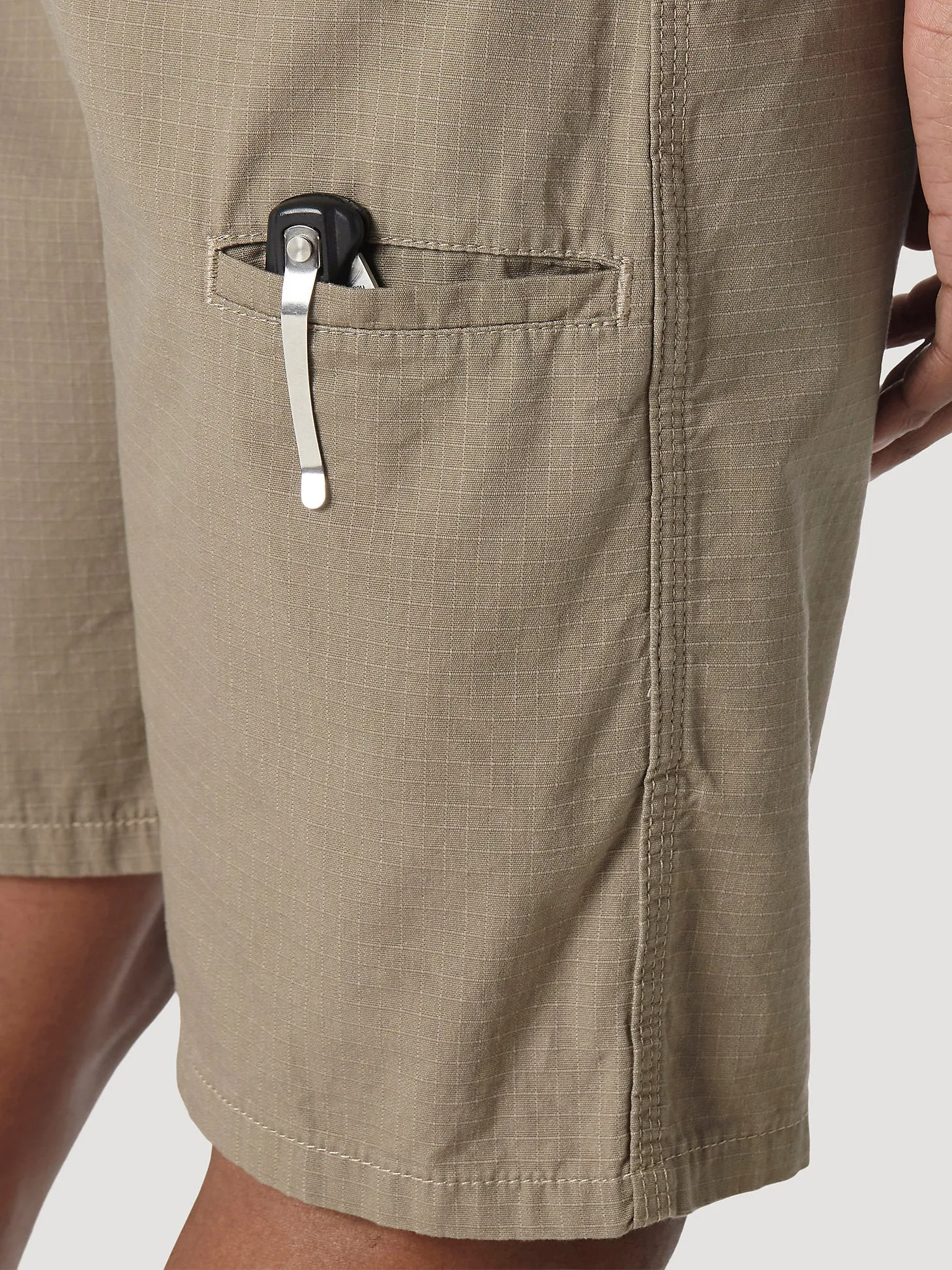 WRANGLER RIGGS WORKWEAR TECHNICIAN SHORTS - Dark Khaki - 3W345DK