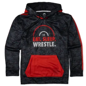 Wrestling Gameday Hoodie - Eat Sleep Wrestle 