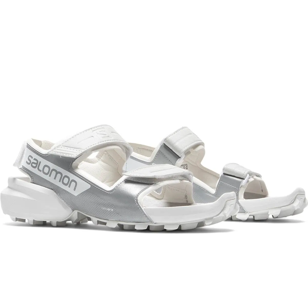 x and wander SPEED CROSS SANDALS White