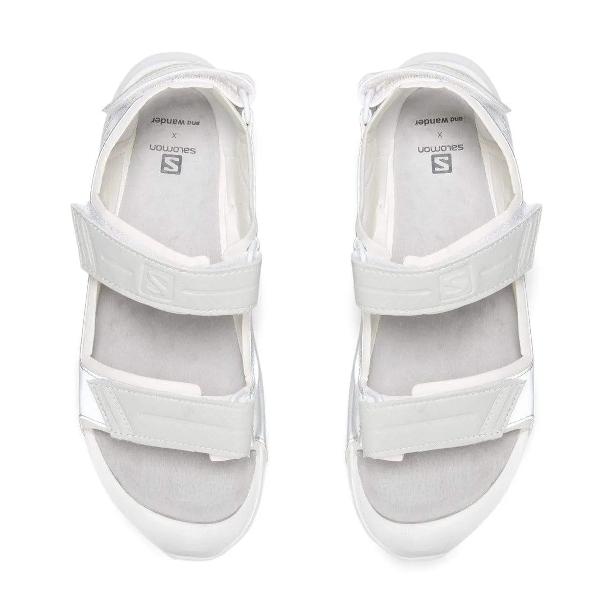 x and wander SPEED CROSS SANDALS White