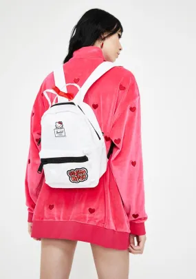 X Hello Kitty Satin Mini Backpack-